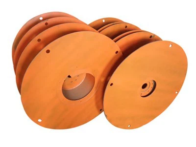 Hochwertige Kabeltrommeln aus gestanztem Stahl mit Rostschutz